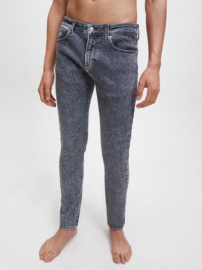 Calvin Klein Ruhák HU143440 | Calvin Klein Skinny Férfi Farmernadrág Szürke